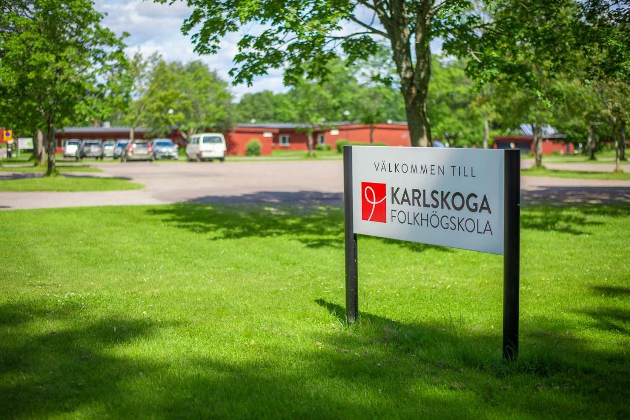 Karlskoga Folkhoegskola Vandrarhem Udden Exterior foto