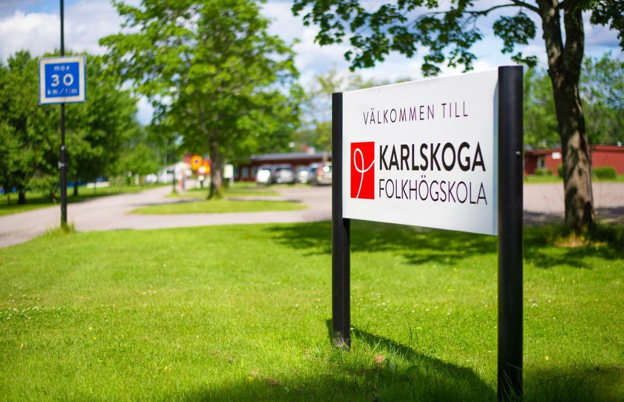 Karlskoga Folkhoegskola Vandrarhem Udden Exterior foto